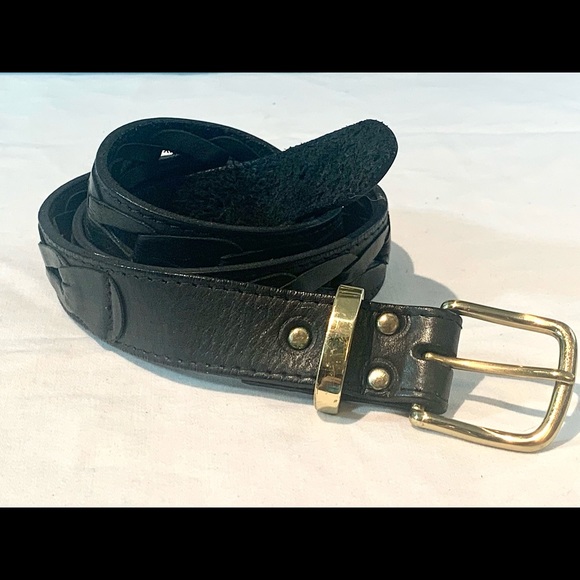 Leather handmade belt sm/med - Picture 2 of 4